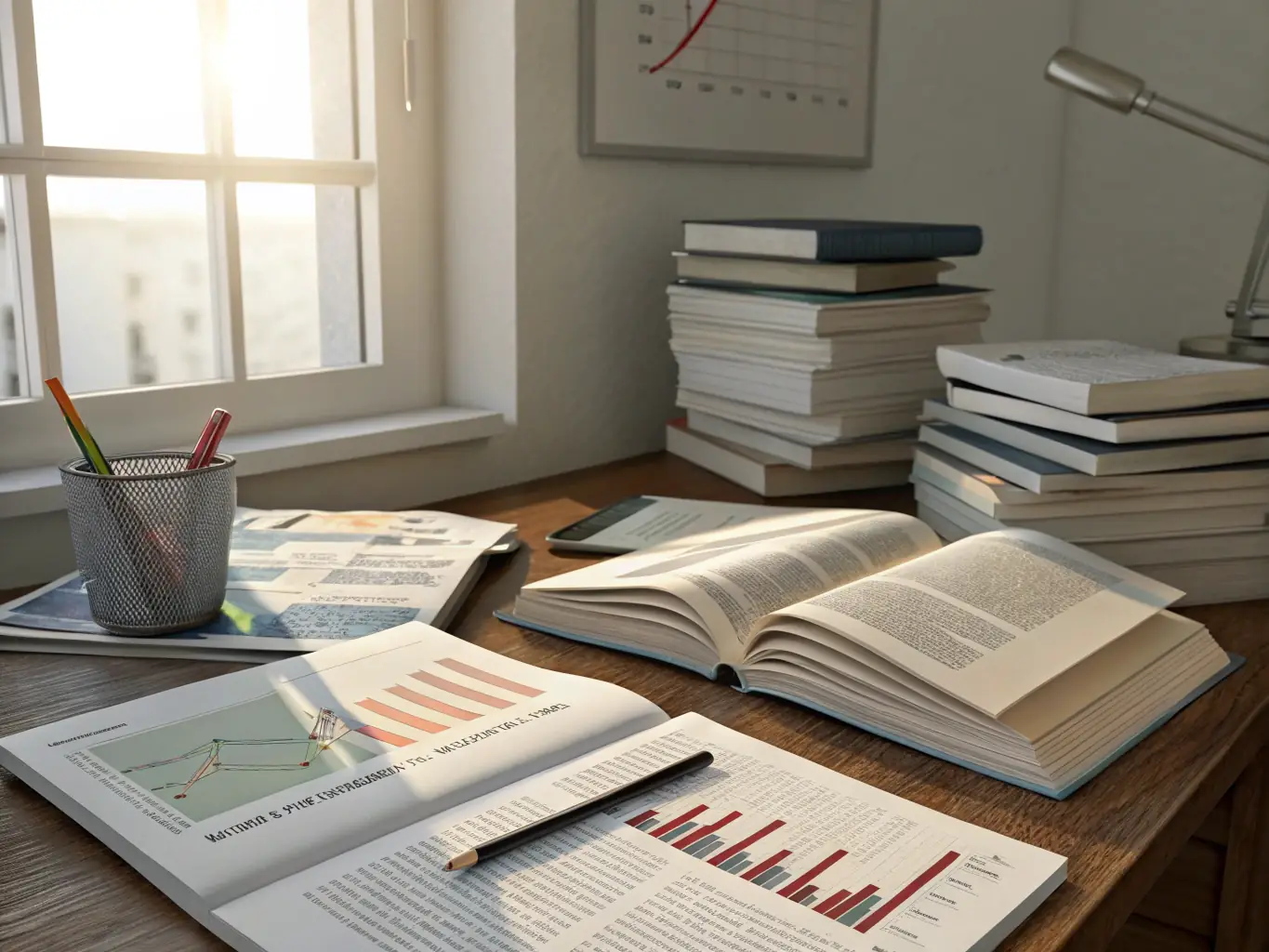 An image depicting a stack of policy documents with the Canadian flag subtly in the background, symbolizing the importance of informed policy decisions.
